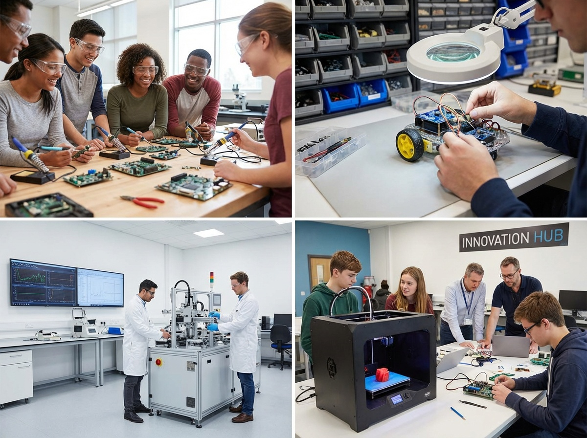 How Coding + Electronics Labs Build Real Engineers | ESI Blog